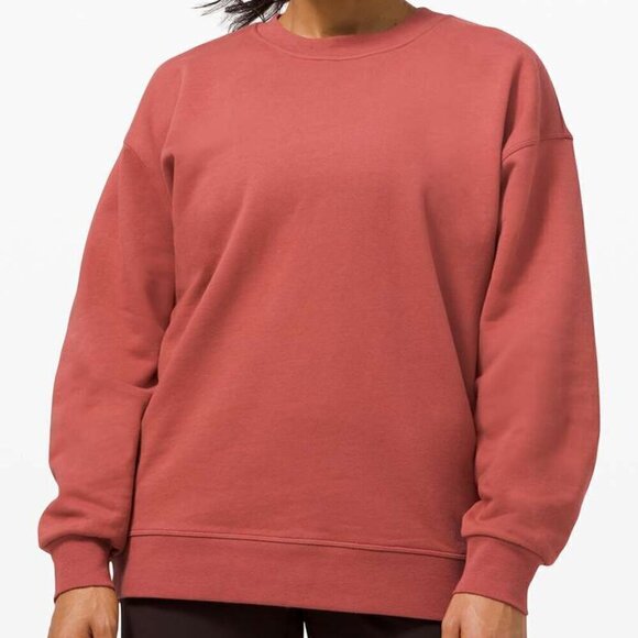 lululemon athletica Tops - Lululemon Perfectly Oversized Crew Size S
